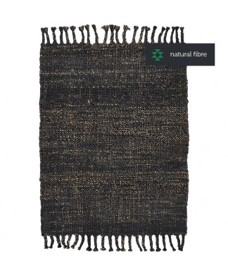 DHAKA Noir Kilim Jute