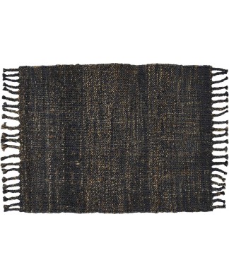 DHAKA Noir Kilim Jute