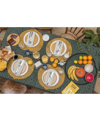 Feuille Amazonienne – Set de table CAPEBA