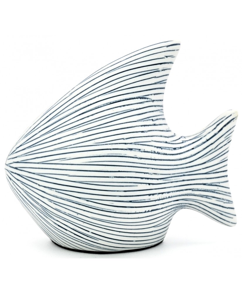 Mini Poisson en porcelaine ART FLORAL TRADING